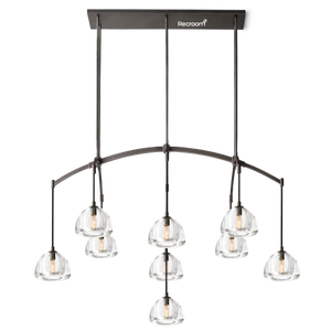 Hemisphero Linear Chandelier 54" - Zonesus