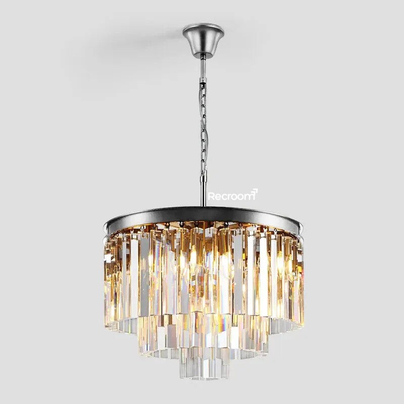 Odean Round Chandelier 20" 32" 44" Tiers - Zonesus