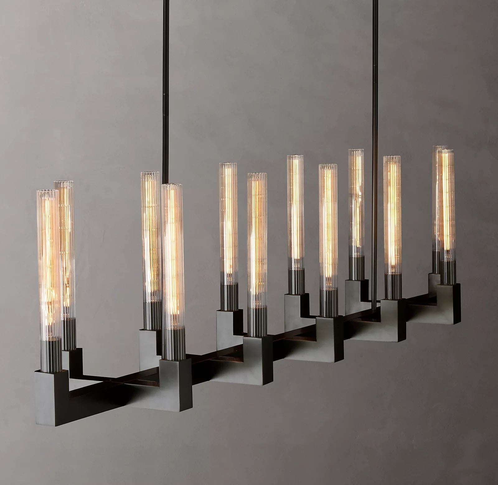 Cannel Linear Chandelier 67" - Zonesus