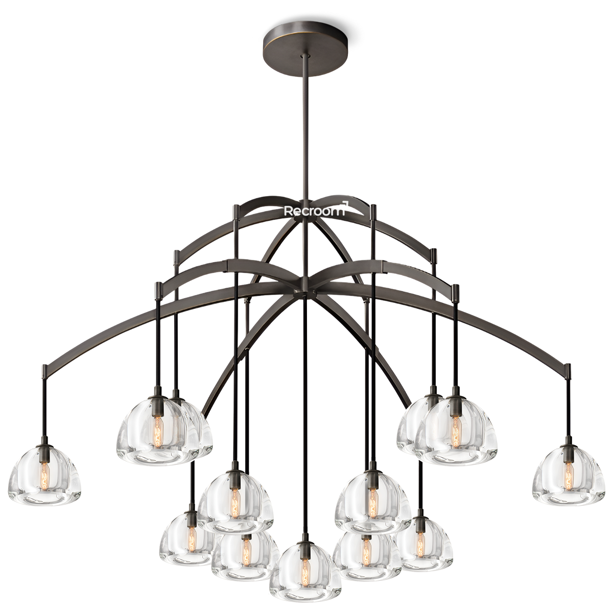 Hemisphero Round Chandelier 60" - Zonesus