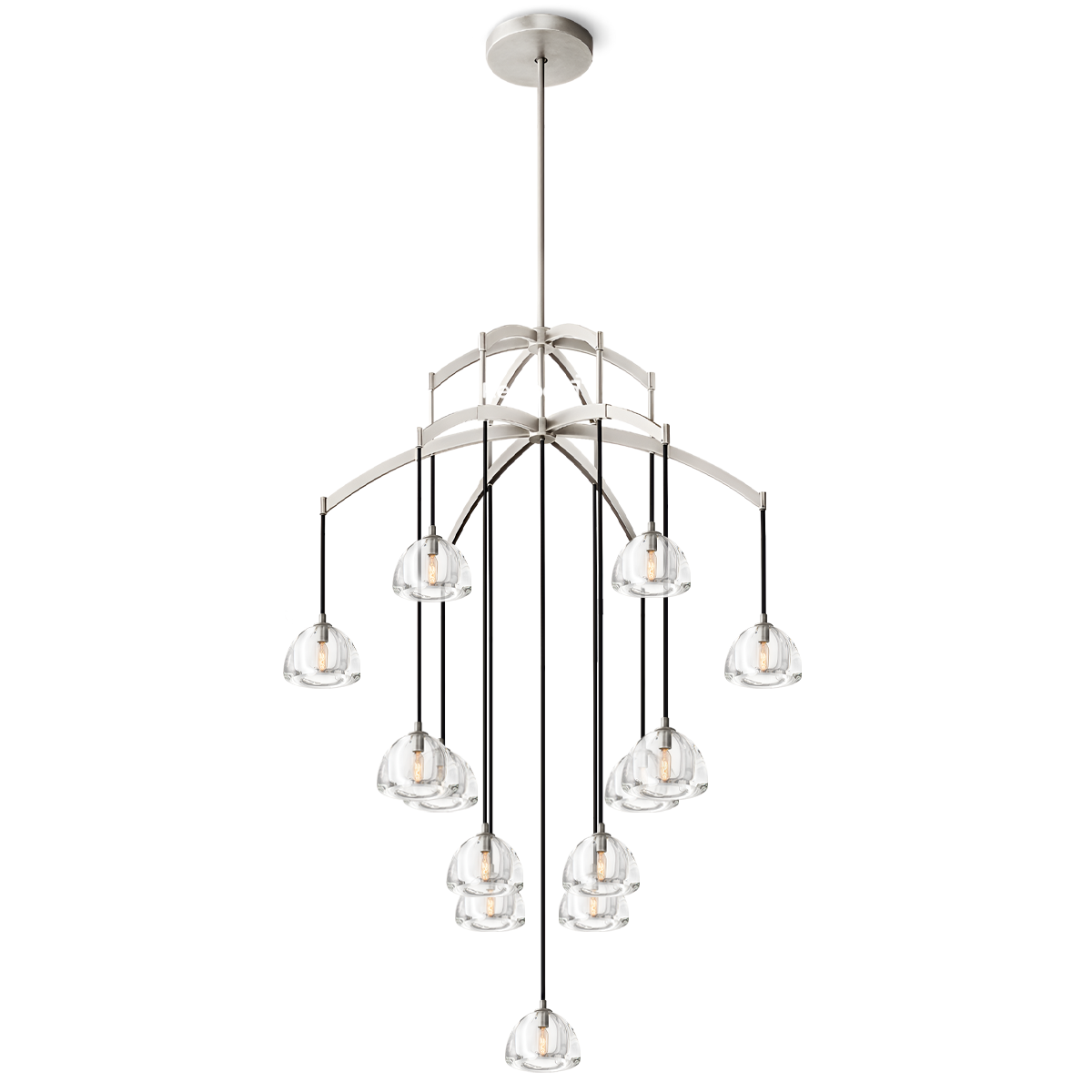 Hemisphero Round Chandelier 48" - Zonesus