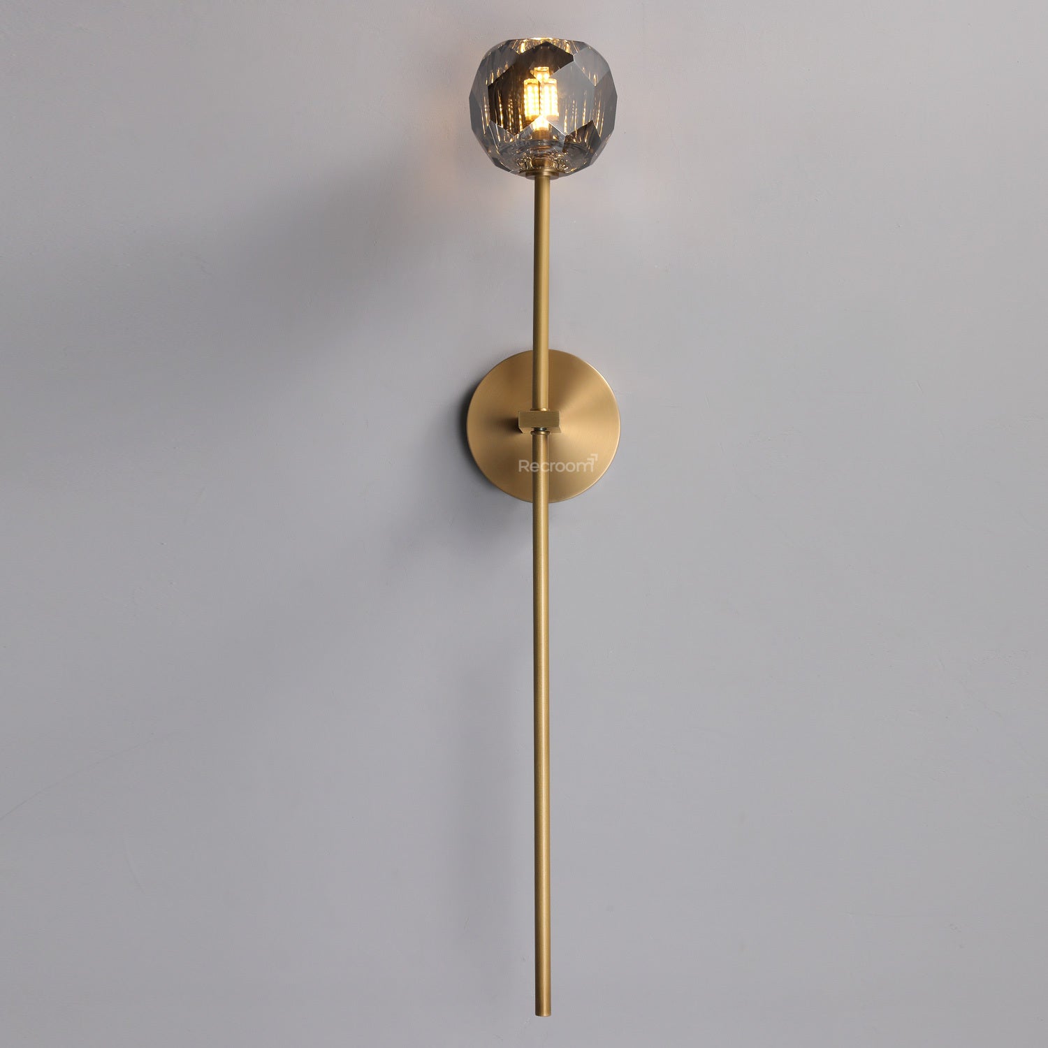 Boulew Crystal Glass Grand Sconce 6" - Zonesus