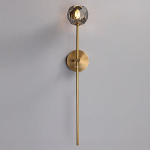 Boulew Crystal Glass Grand Sconce 6" - Zonesus