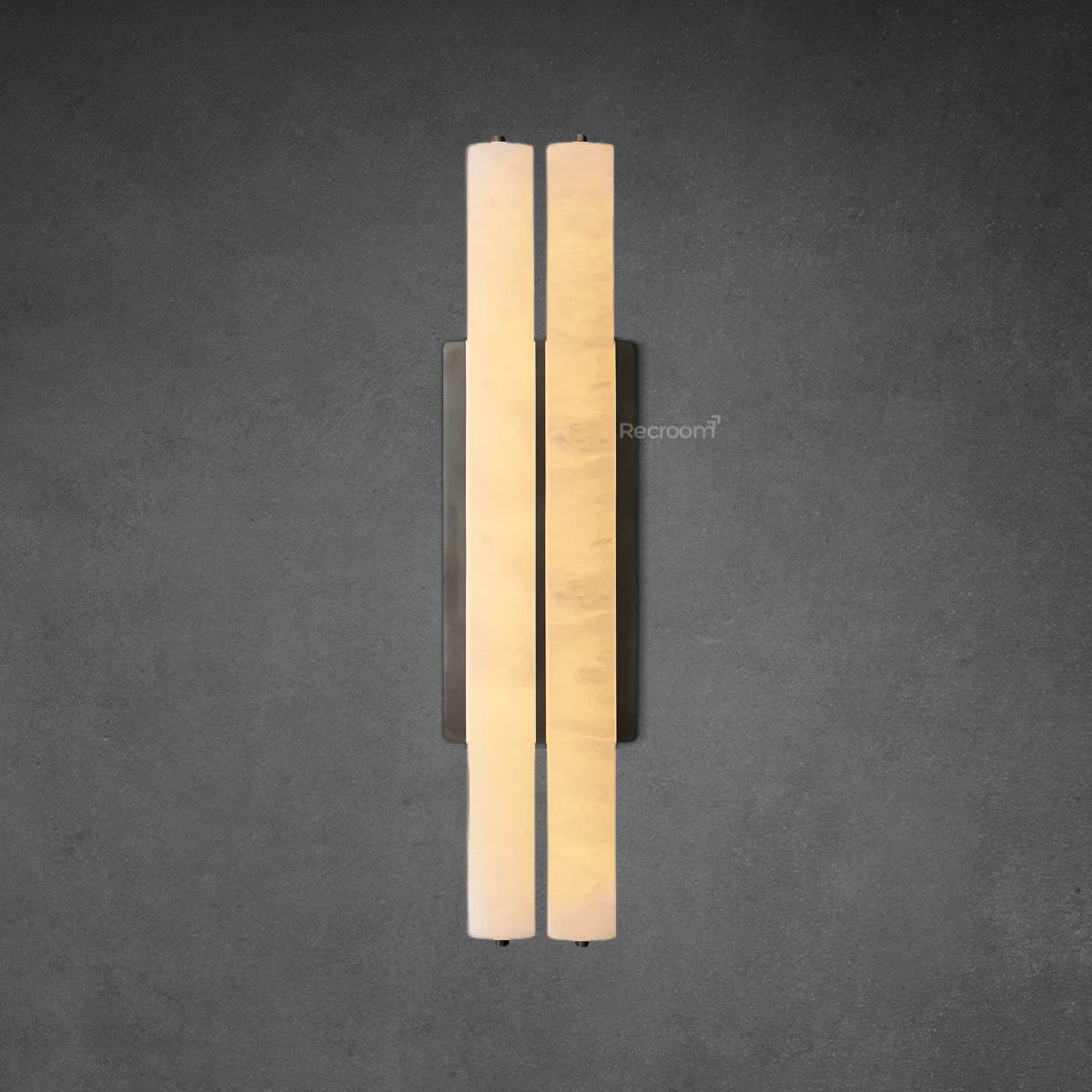 Auduben Alabaster Double Sconce 15" 19" 25" - Zonesus