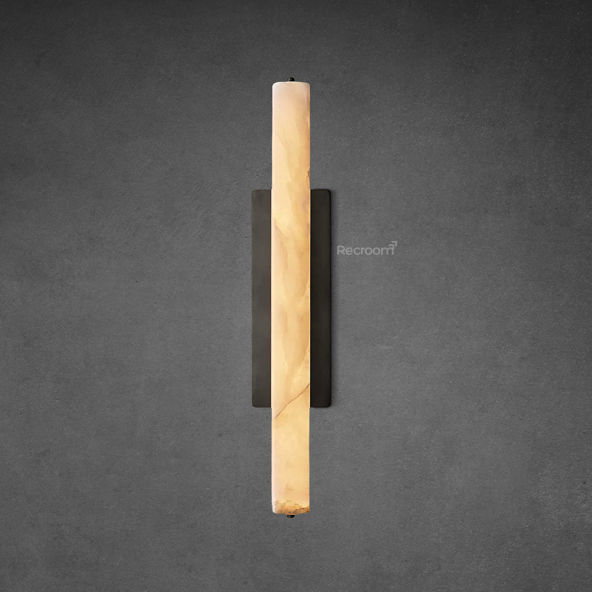 Auduben Alabaster Single Sconce 15" 19" 25" - Zonesus