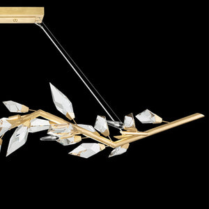 Addison 63.5“ Linear Crystal Chandelier - Zonesus