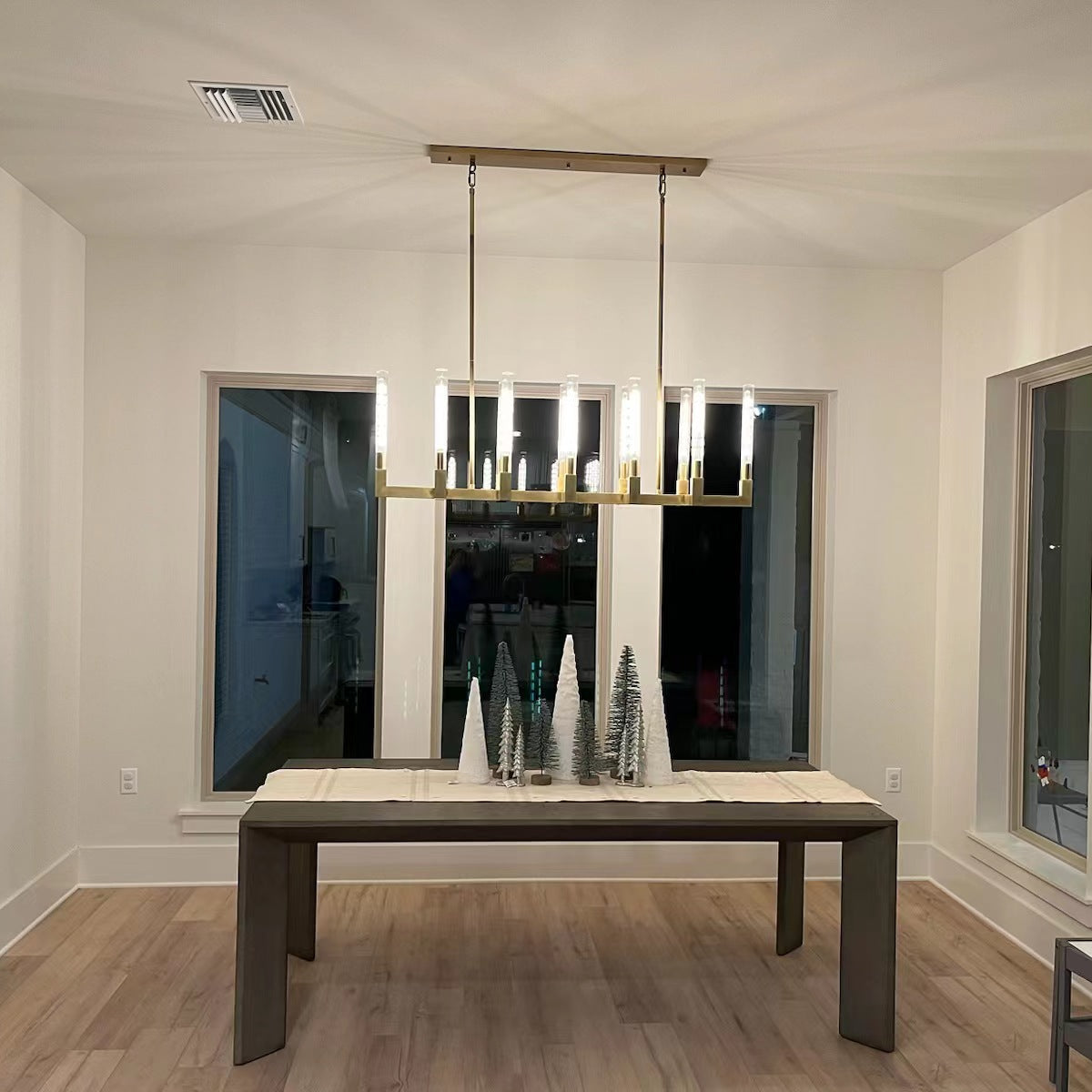 Cannel Linear Chandelier 67" - Zonesus