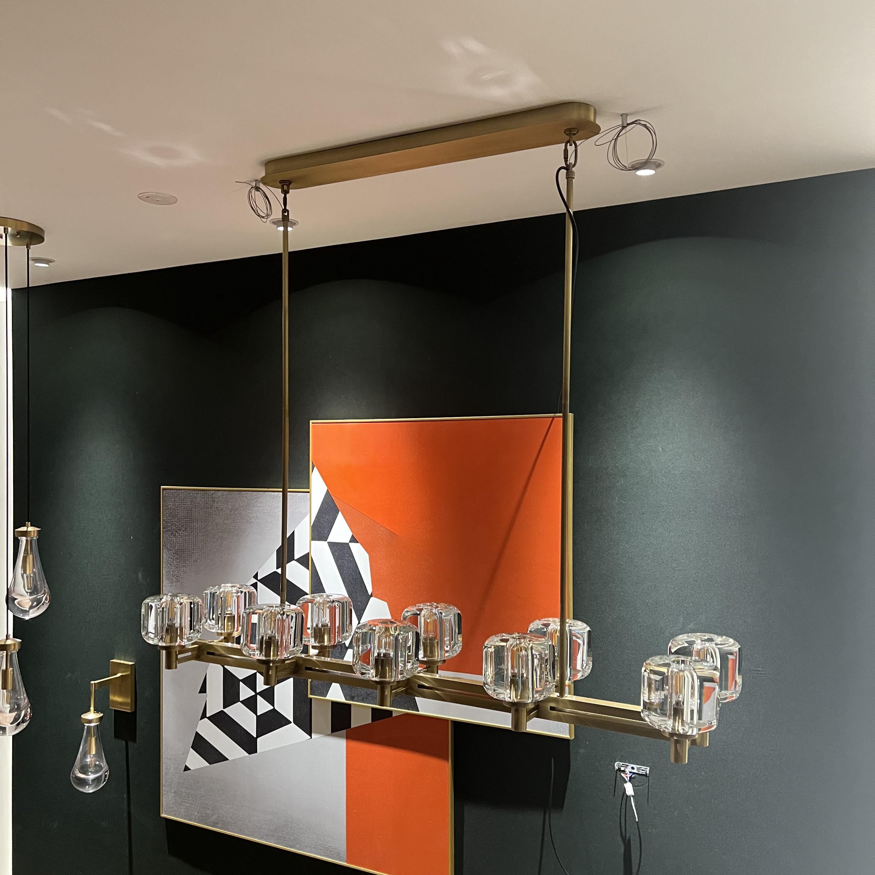 Demarat Linear Chandelier 54" - Zonesus