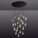 Raindrop Round Chandelier 47" - Zonesus