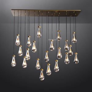Raindrop Linear Chandelier 72" - Zonesus