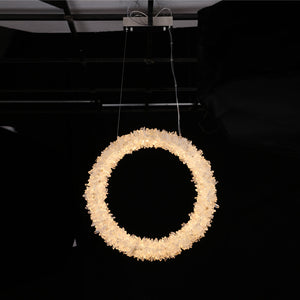 Cervine Modern Geode Quartz Crystal Chandelier - Zonesus