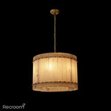 San Marconer Alabaster Round Chandelier 22‘’ - Zonesus