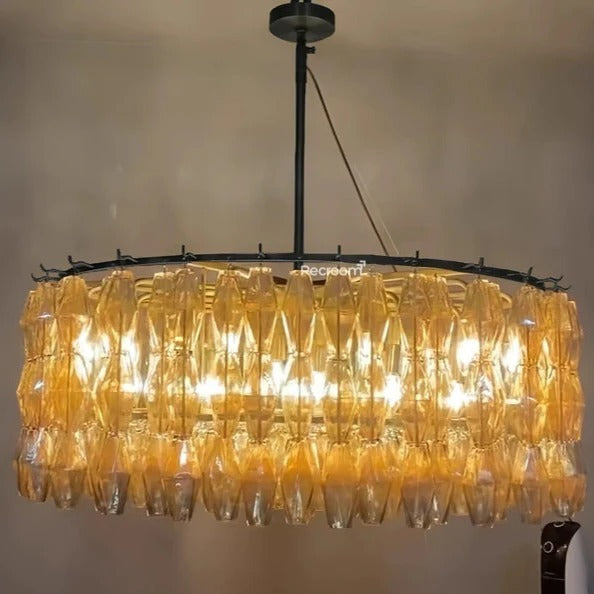 Chia Round Chandelier 37" - Zonesus