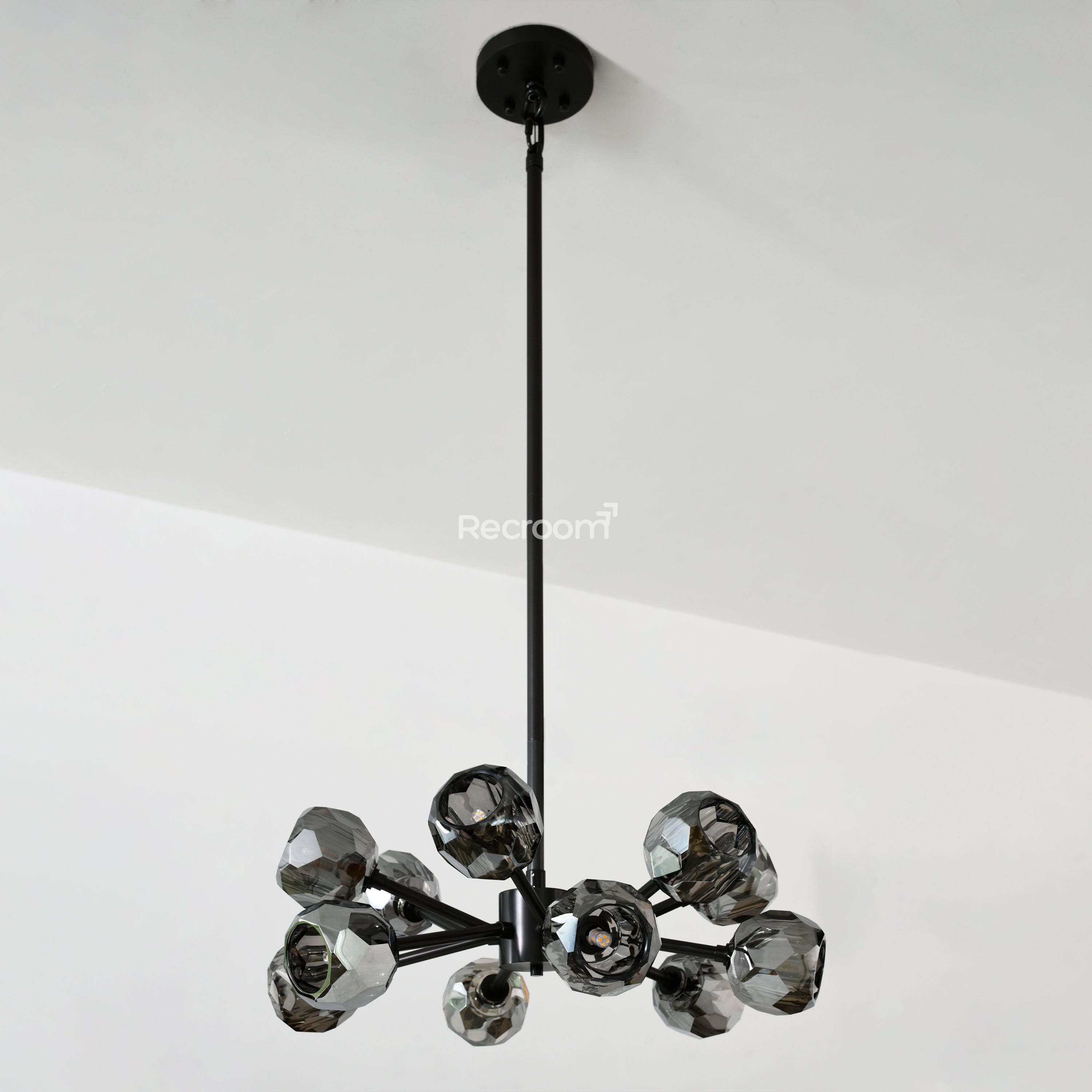 Boulew Crystal Glass Round Chandelier 24" - Zonesus