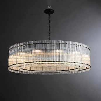 San Marcon Round Chandelier 22" 37" 48" 60" - Zonesus