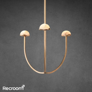 Pedra Round Chandelier 24" - Zonesus