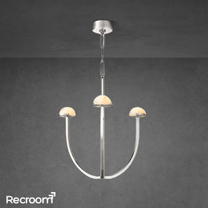 Pedra Round Chandelier 24" - Zonesus
