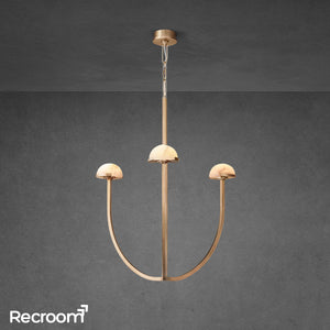 Pedra Round Chandelier 24" - Zonesus