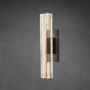 Auduben Crystal Double Sconce 15" 19" 25" - Zonesus
