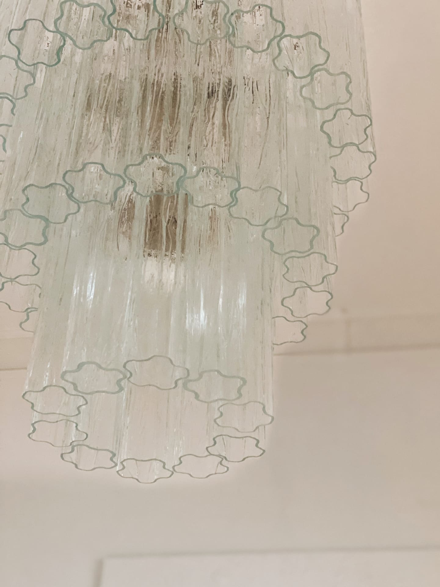 Murano Chandelier – 52 tubes – Transparent - Zonesus