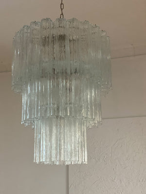 Murano Chandelier – 52 tubes – Transparent - Zonesus