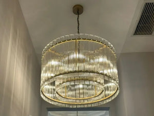 San Marcon Round Chandelier 22" 37" 48" 60" - Zonesus