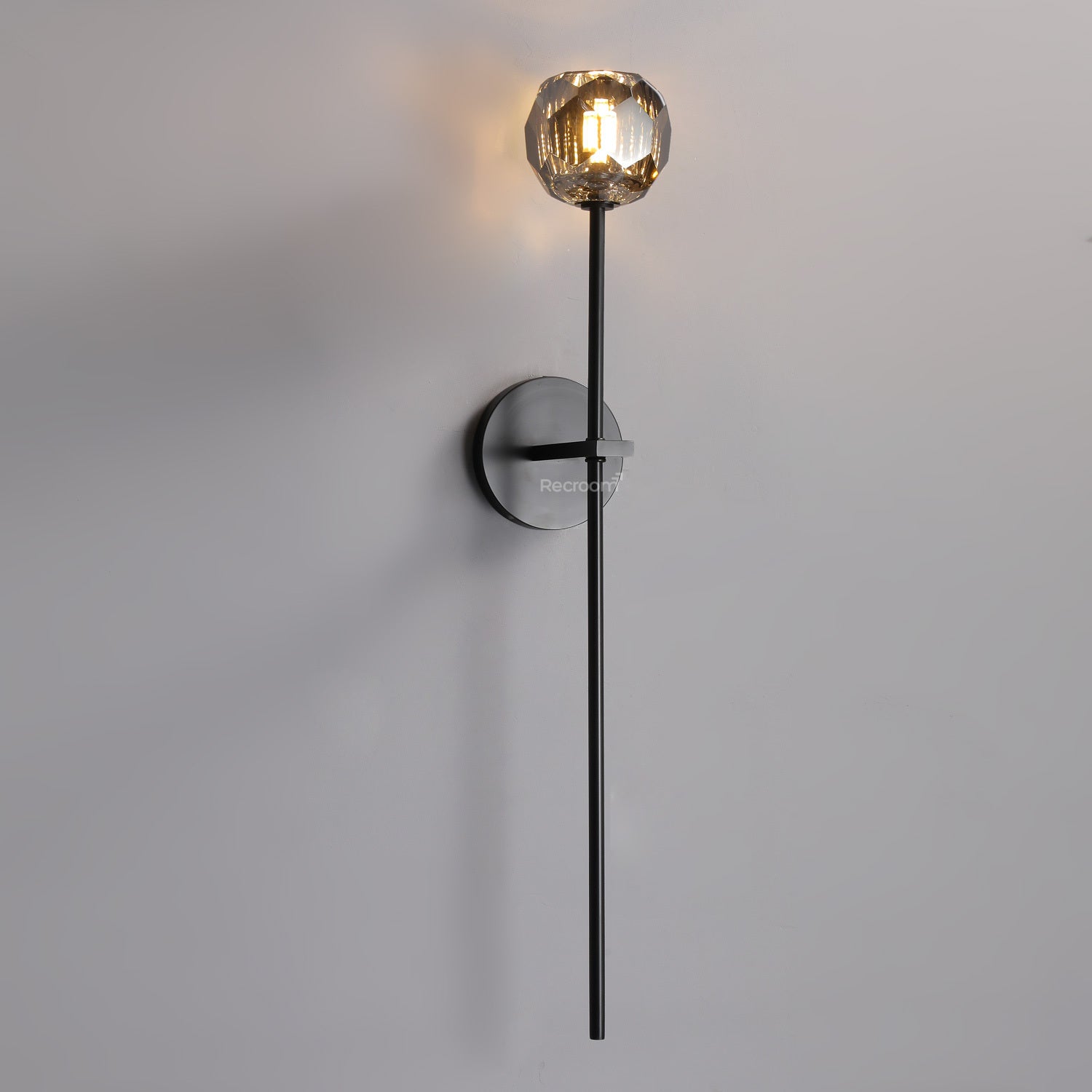 Boulew Crystal Glass Grand Sconce 6" - Zonesus