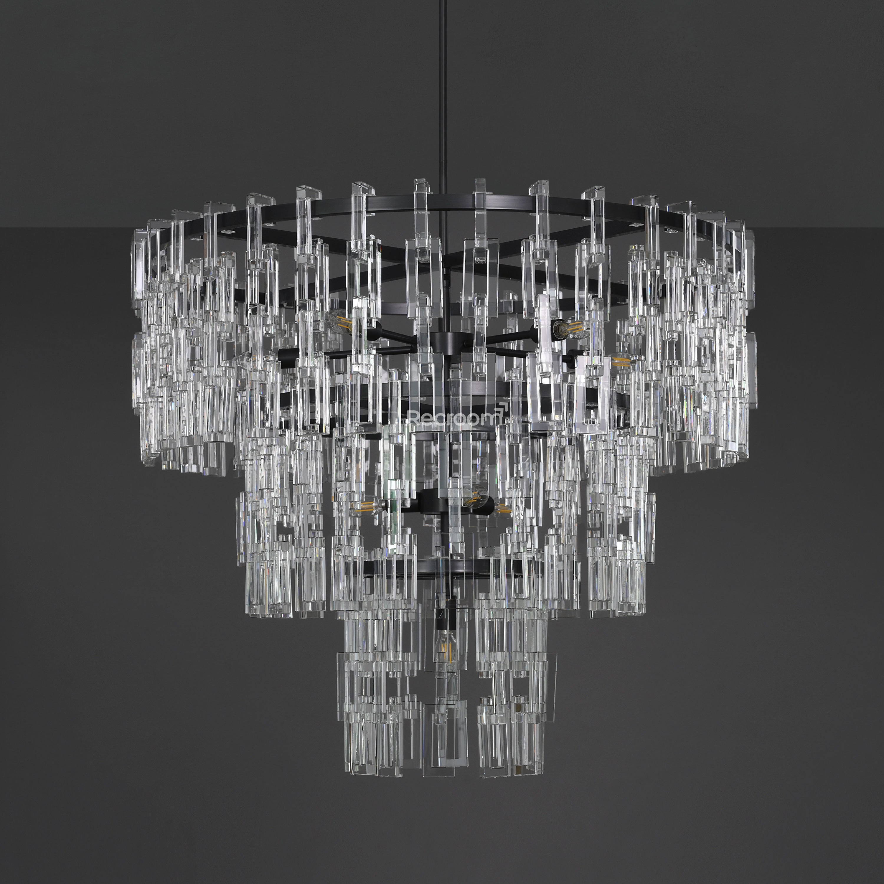 Marige Tiered Round Chandelier 36“ 48” 60“ - Zonesus