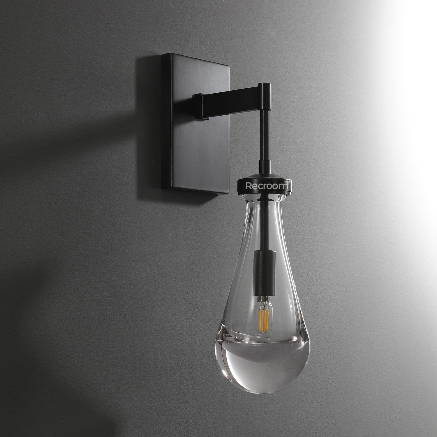 Raindrop Wall Sconce 5" Cord - Zonesus