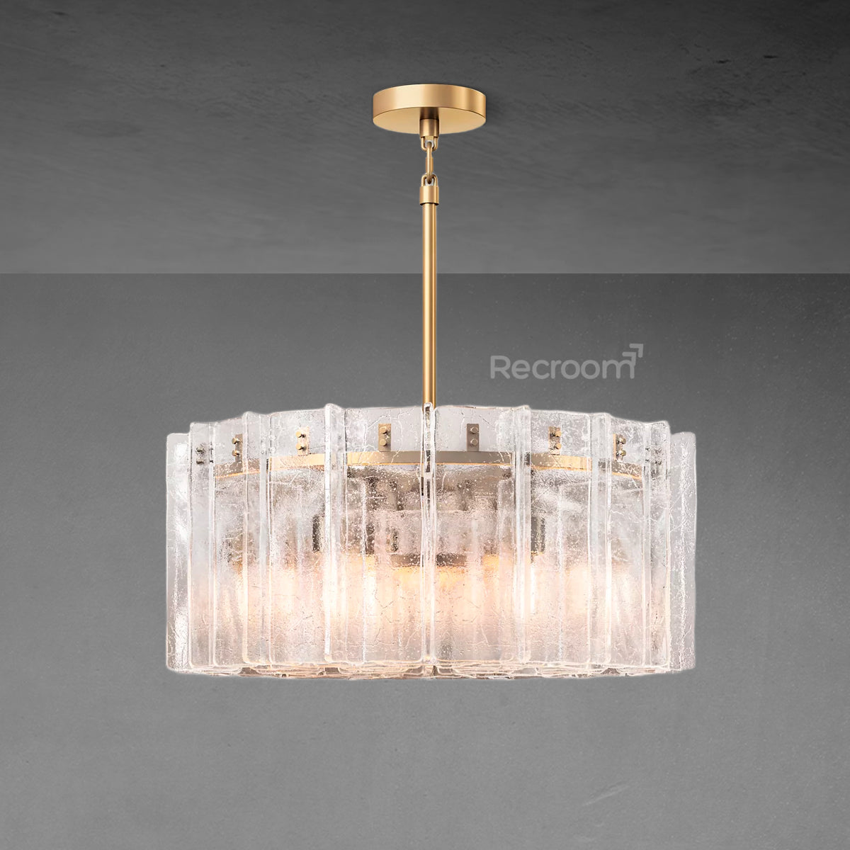 Latticy Round Chandelier 37" - Zonesus