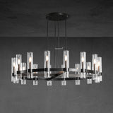Manory Glass Round Chandelier 48" - Zonesus