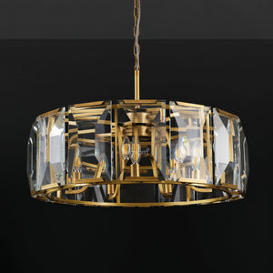 Harllow Multicurve Crystal Round Chandelier 19“ 31” 43“ 60” - Zonesus