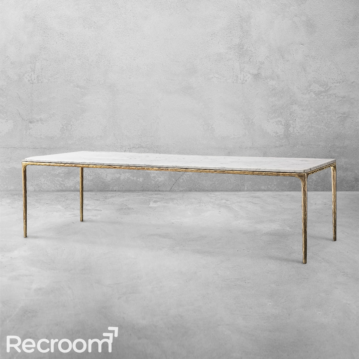 Thaddeo Marble Rectangular Dining Table - Zonesus