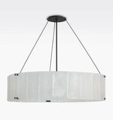Willamette Glass Round Chandelier 48" - Zonesus