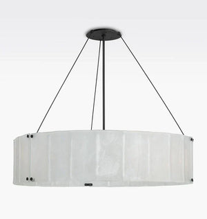 Willamette Glass Round Chandelier 48" - Zonesus