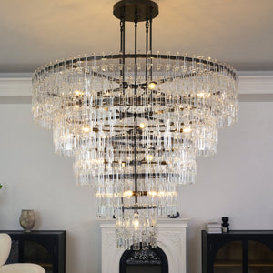 Marige Tiered Round Chandelier 36“ 48” 60“ - Zonesus