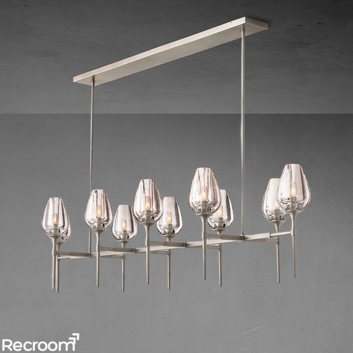 Tuilp Linear Chandelier 65" - Zonesus