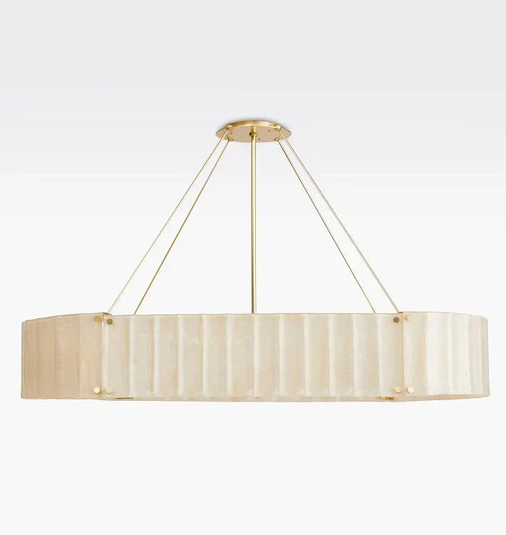 Willamette Glass Linear Chandelier 60" - Zonesus