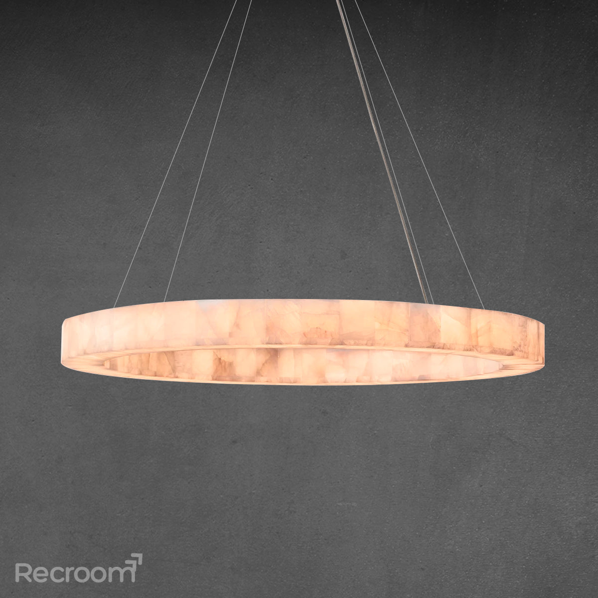 Rivager Lueur Round Chandelier 60" - Zonesus
