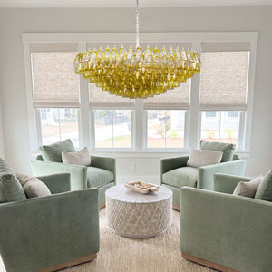 Venice Murano Chandelier 35" - Zonesus