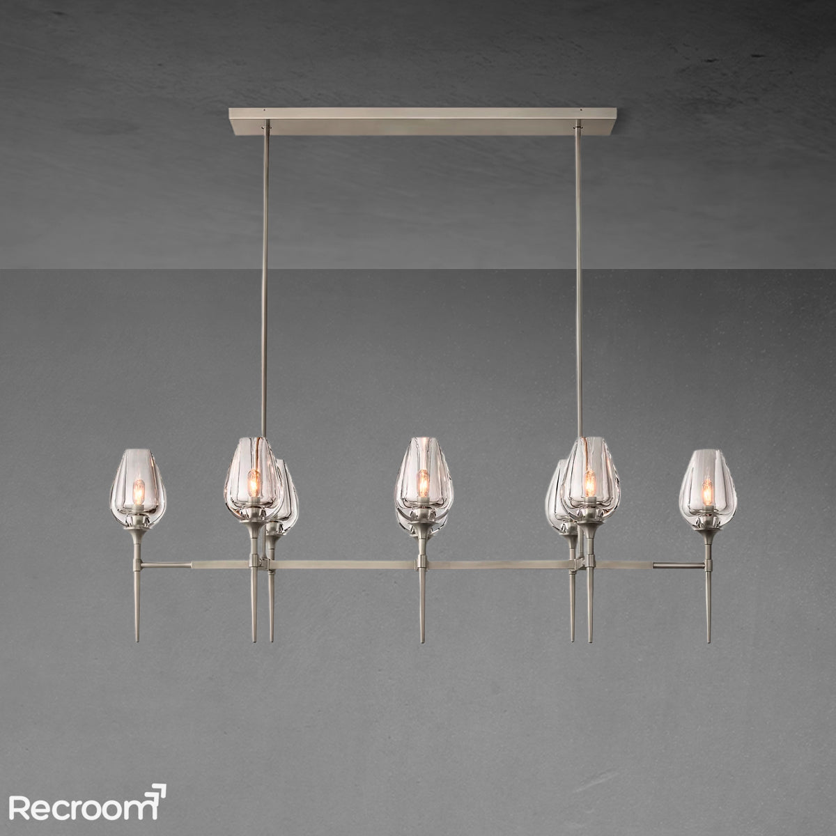 Tuilp Linear Chandelier 52" - Zonesus
