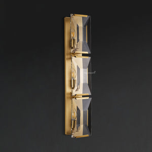 Harllow Crystal Triple Wall Sconce 6“ - Zonesus