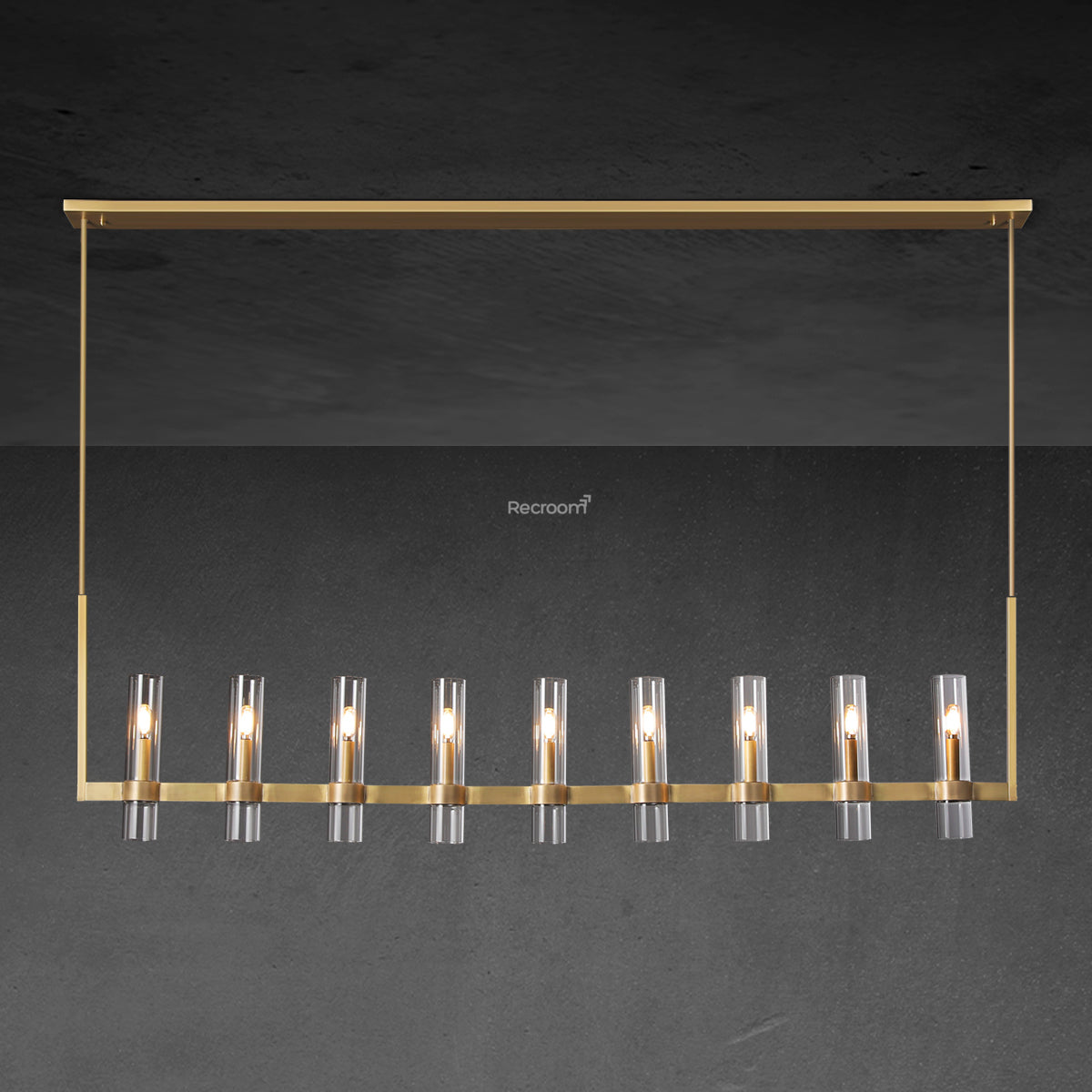 Manory Linear Chandelier 73" - Zonesus