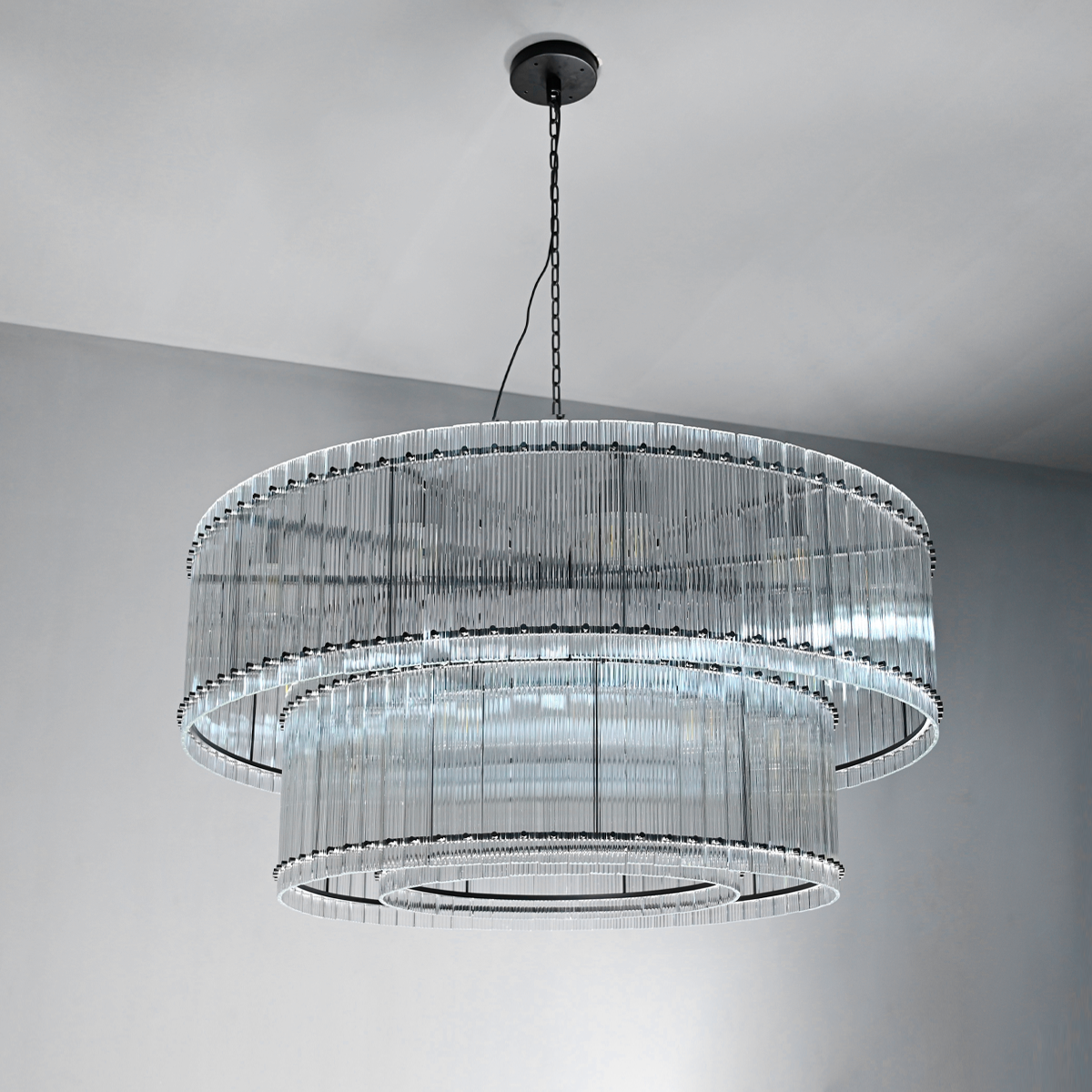 San Marcon Round Chandelier 22" 37" 48" 60" - Zonesus