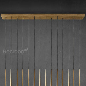 Aquitaines Linear Chandelier 72" - Zonesus