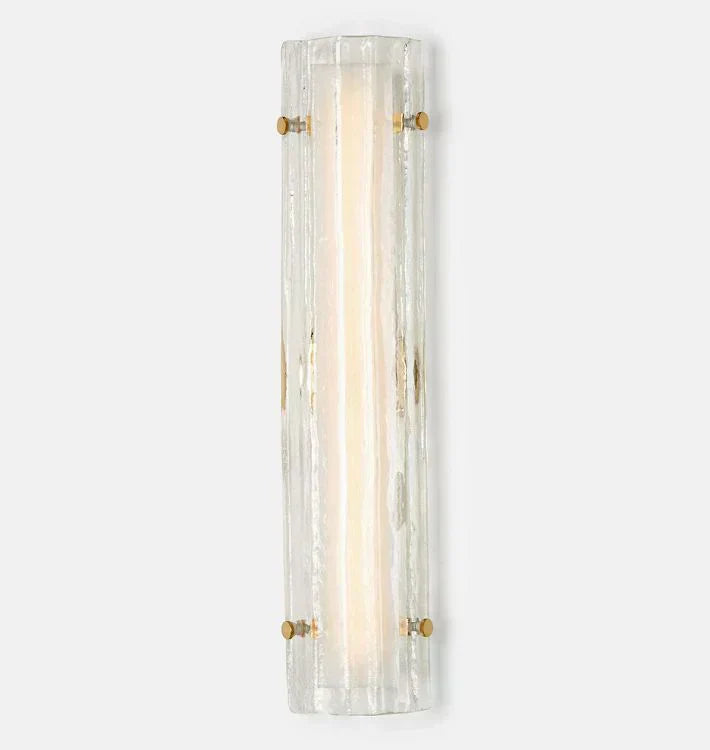 Willamette Glass Wall Sconce 28" - Zonesus