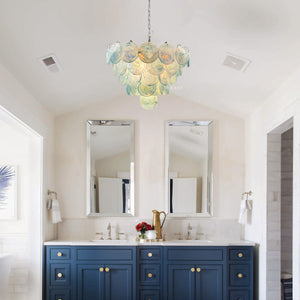 Murano Chandelier 57 Blue - Zonesus