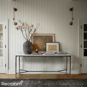 Thaddeo Marble And Grass Desk - Zonesus