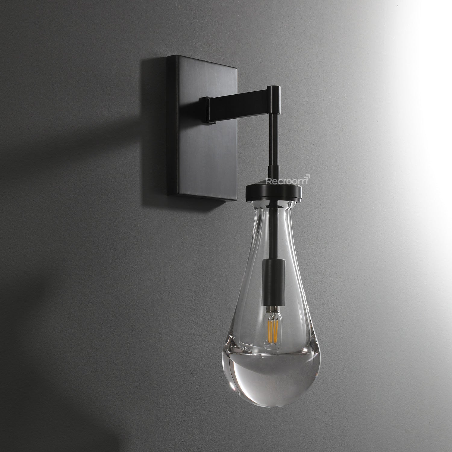 Raindrop Wall Sconce 5" Rod - Zonesus