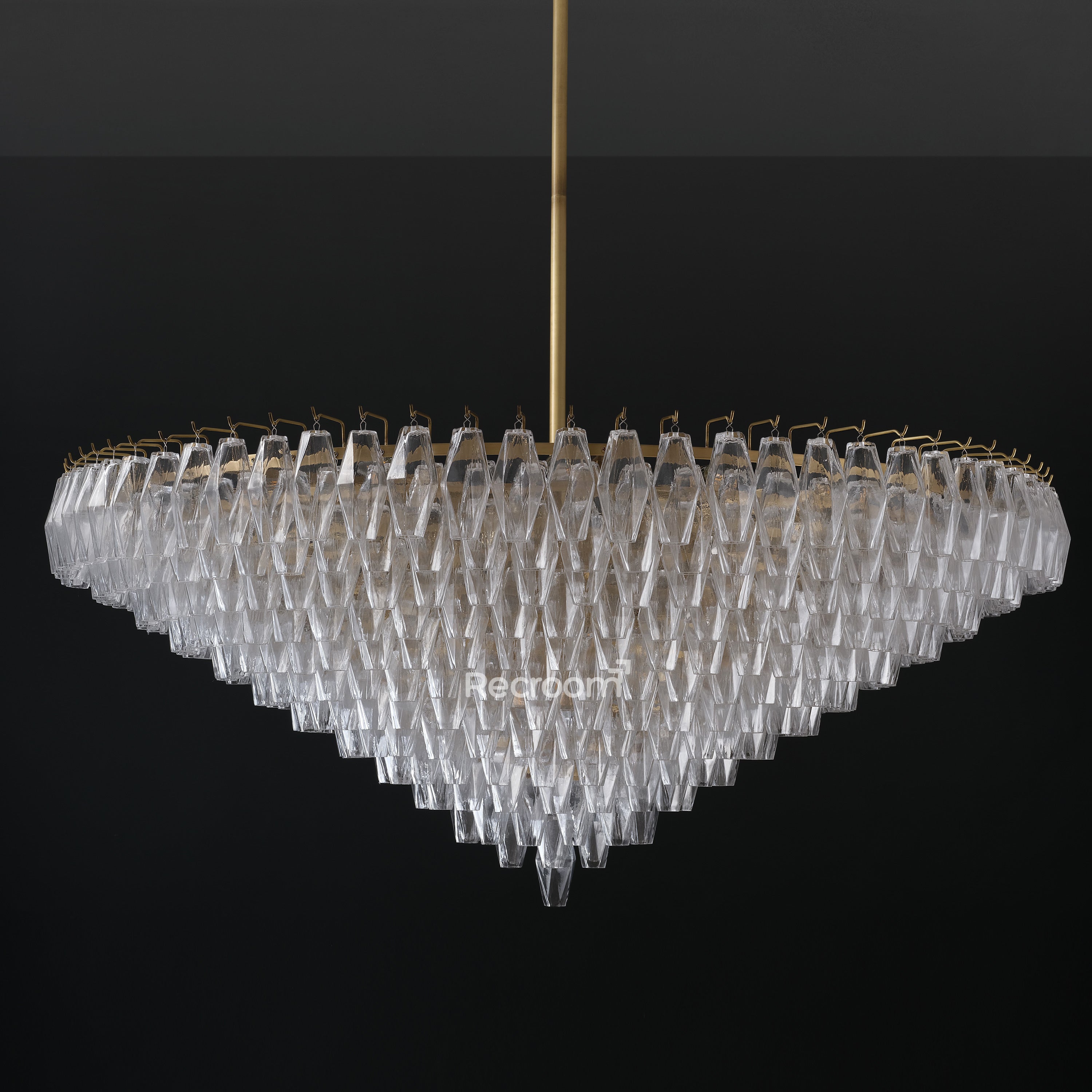 Chia Round Tired Chandelier 62" - Zonesus